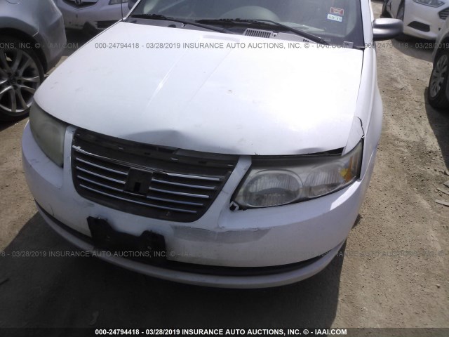 1G8AJ52F05Z113105 - 2005 SATURN ION LEVEL 2 白色 照片 6