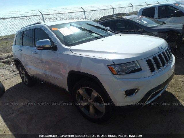 1C4RJEBM3EC317200 - 2014 JEEP GRAND CHEROKEE LIMITED თეთრი ფოტო 1