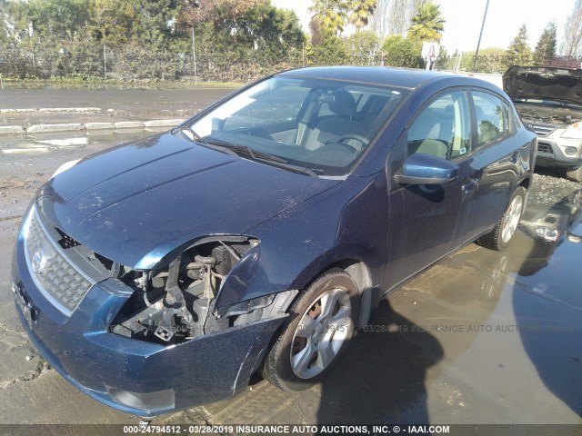 3N1AB61E47L628848 - 2007 NISSAN SENTRA 2.0/2.0S/2.0SL BLUE photo 2