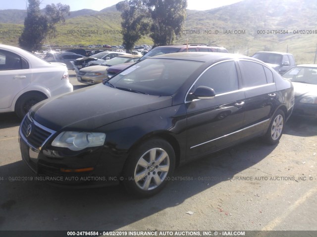 WVWAK73C26P182863 - 2006 VOLKSWAGEN PASSAT 2.0T/2.0T VALUE BLACK photo 2