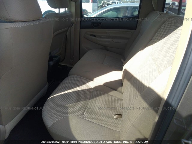 5TFJX4GN5EX034006 - 2014 TOYOTA TACOMA DOUBLE CAB 棕色 照片 8