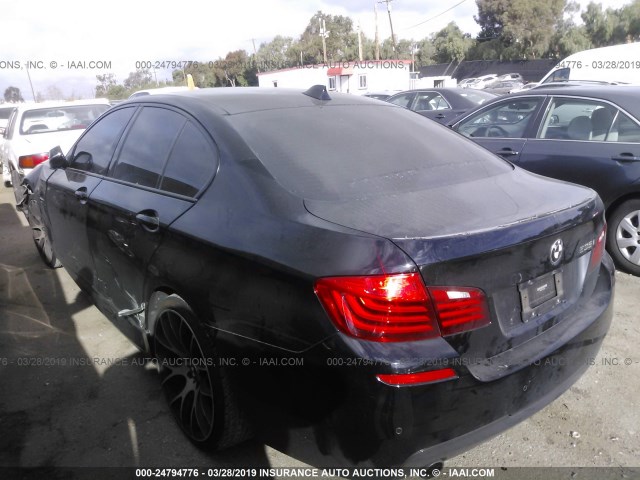 WBA5B1C52FD921504 - 2015 BMW 535 I BLACK photo 3