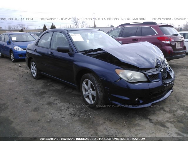 JF1GD67676H510345 - 2006 SUBARU IMPREZA 2.5I BLUE photo 1