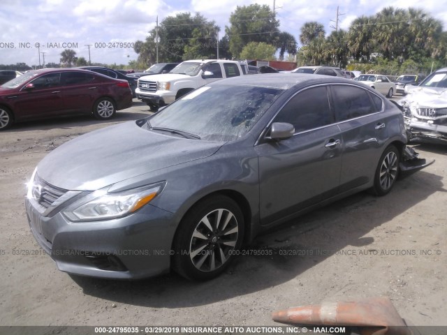 1N4AL3AP1HC124061 - 2017 NISSAN ALTIMA 2.5/S/SV/SL/SR GRAY photo 2