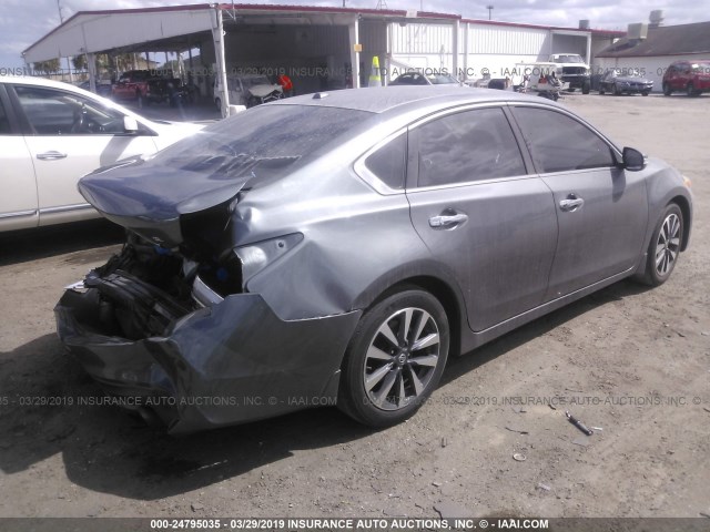 1N4AL3AP1HC124061 - 2017 NISSAN ALTIMA 2.5/S/SV/SL/SR GRAY photo 4