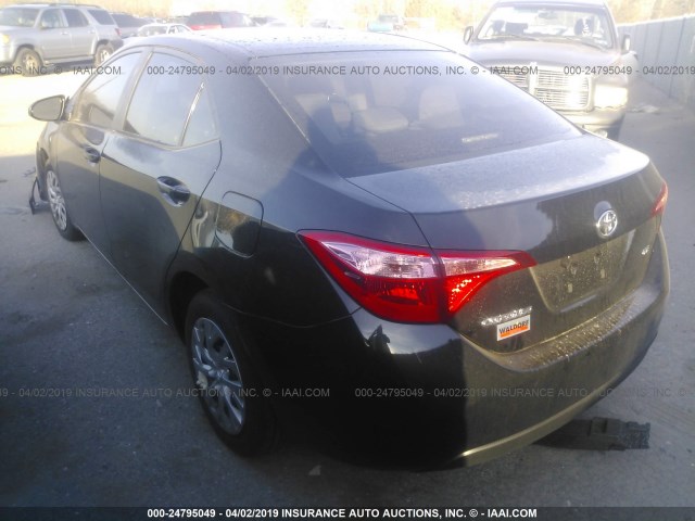 2T1BURHE6KC223346 - 2019 TOYOTA COROLLA L/LE/XLE/SE/XSE შავი ფოტო 3