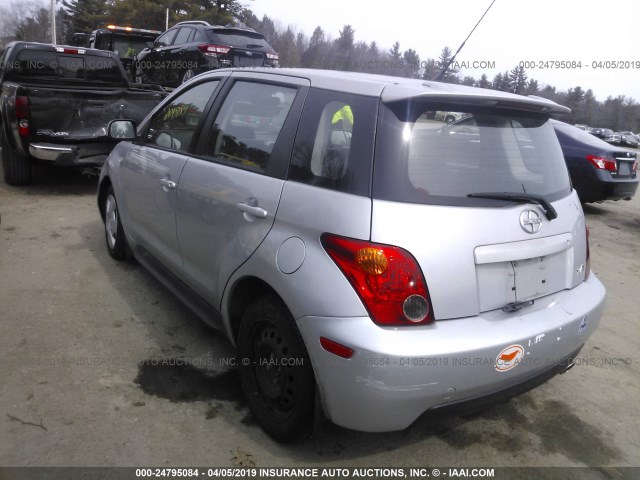 JTKKT624540055397 - 2004 TOYOTA SCION XA SILVER photo 3