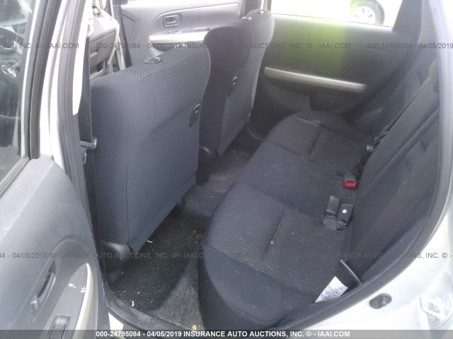 JTKKT624540055397 - 2004 TOYOTA SCION XA SILVER photo 8