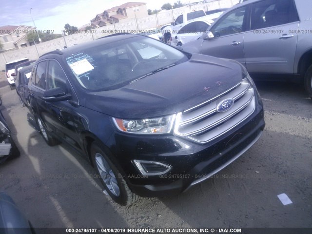 2FMPK3J95JBB64380 - 2018 FORD EDGE SEL BLACK photo 1