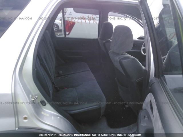 SHSRD788X3U105920 - 2003 HONDA CR-V EX SILVER photo 8