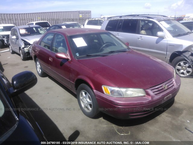 4T1BG22KXWU351817 - 1998 TOYOTA CAMRY CE/LE/XLE RED photo 1