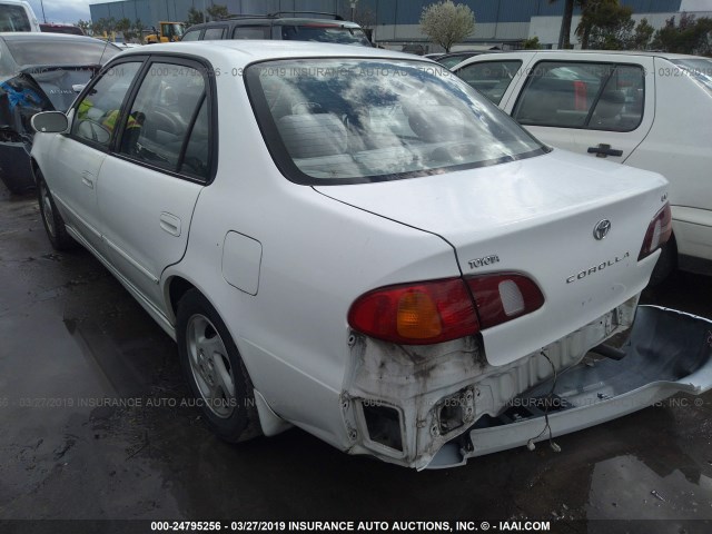 1NXBR18E6XZ214185 - 1999 TOYOTA COROLLA VE/CE/LE 白色 照片 3