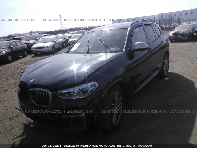 5UXTS3C5XJ0Y95920 - 2018 BMW X3 XDRIVE30I BLACK photo 2