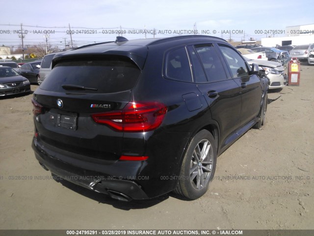 5UXTS3C5XJ0Y95920 - 2018 BMW X3 XDRIVE30I BLACK photo 4