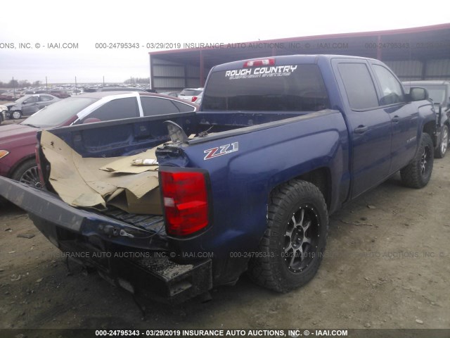 3GCUKREC6EG336581 - 2014 CHEVROLET SILVERADO K1500 LT BLUE photo 6