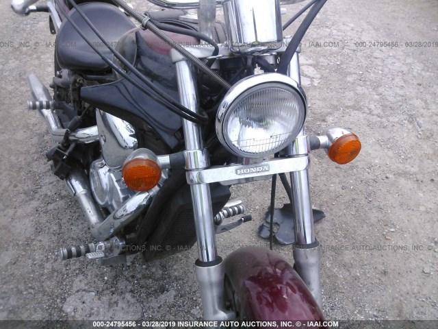 JH2PC2176YK100060 - 2000 HONDA VT600 CD2 BURGUNDY photo 5