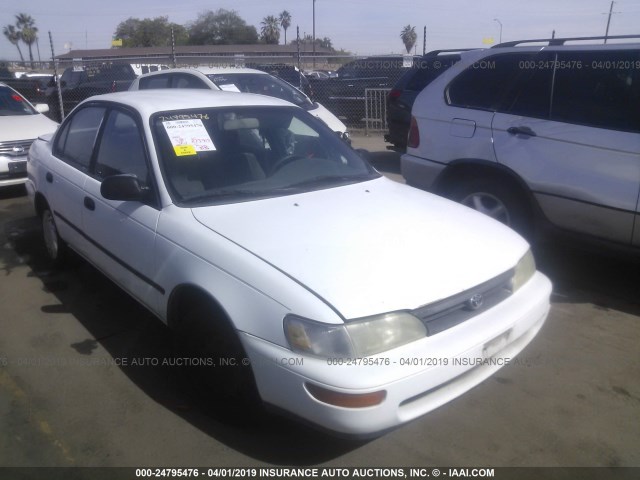 1NXAE09B7SZ281991 - 1995 TOYOTA COROLLA LE/DX WHITE photo 1