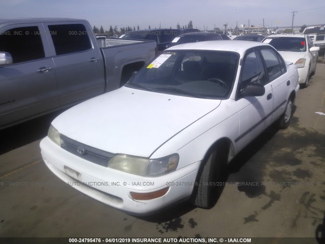 1NXAE09B7SZ281991 - 1995 TOYOTA COROLLA LE/DX WHITE photo 2