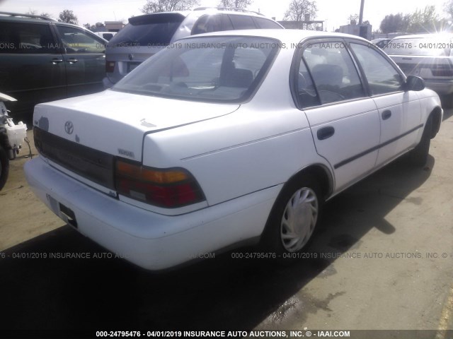 1NXAE09B7SZ281991 - 1995 TOYOTA COROLLA LE/DX WHITE photo 4