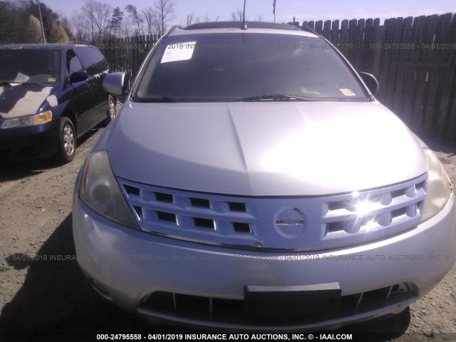 JN8AZ08WX3W235854 - 2003 NISSAN MURANO SL/SE 银色 照片 6
