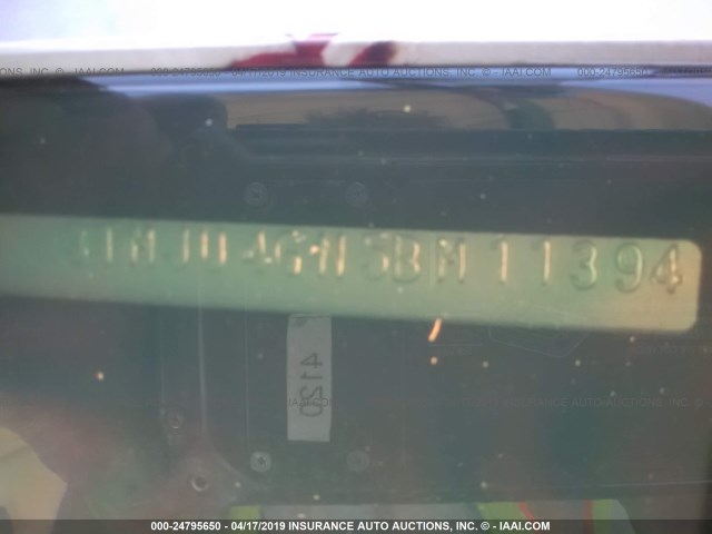 3TMJU4GN5BM113945 - 2011 TOYOTA TACOMA DOUBLE CAB PRERUNNER BLUE photo 9