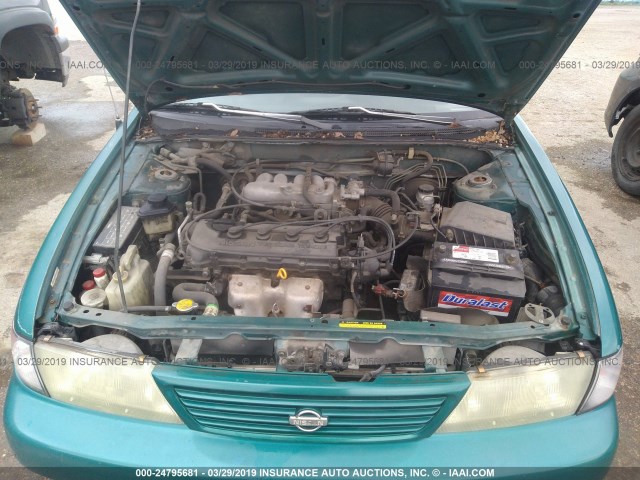 1N4AB42D0SC525184 - 1995 NISSAN 200SX SE GREEN photo 10