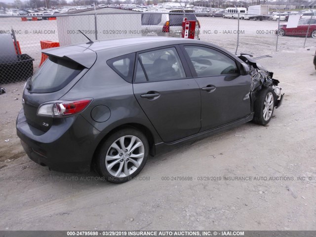 JM1BL1M55B1459677 - 2011 MAZDA 3 S Pewter photo 4