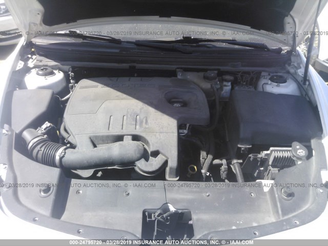1G1ZC5E16BF283493 - 2011 CHEVROLET MALIBU 1LT 白色 照片 10