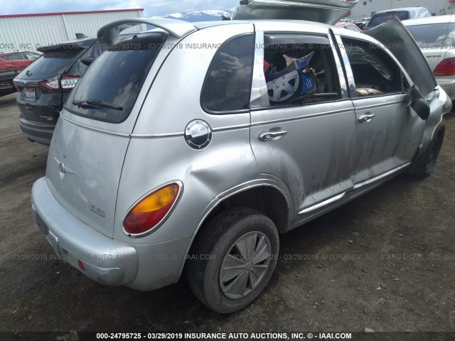 3C8FY78G54T365682 - 2004 CHRYSLER PT CRUISER GT SILVER photo 4