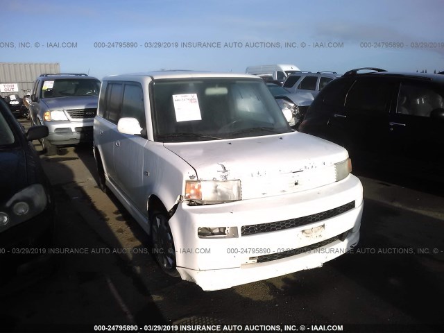 JTLKT324664082078 - 2006 TOYOTA SCION XB WHITE photo 1
