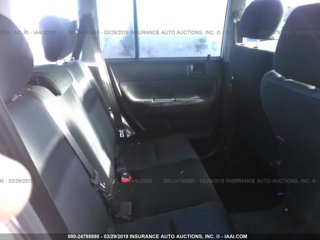 JTLKT324664082078 - 2006 TOYOTA SCION XB WHITE photo 8