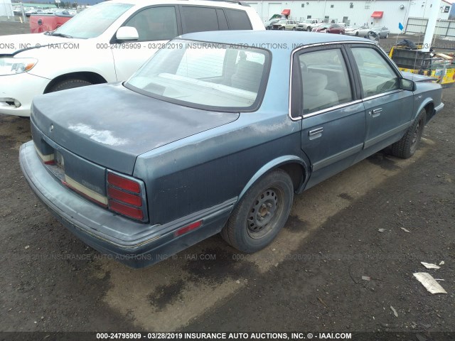 1G3AJ55M6S6433655 - 1995 OLDSMOBILE CIERA SL BLUE photo 4