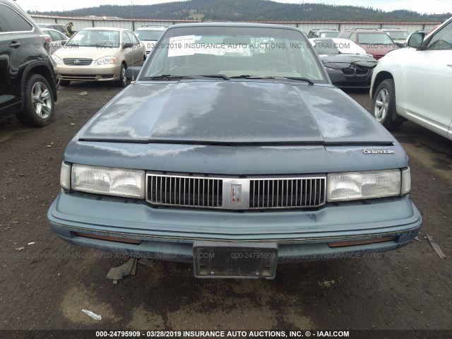 1G3AJ55M6S6433655 - 1995 OLDSMOBILE CIERA SL BLUE photo 6