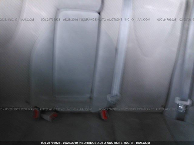 4T1BE46K68U258128 - 2008 TOYOTA CAMRY CE/LE/XLE/SE SILVER photo 8