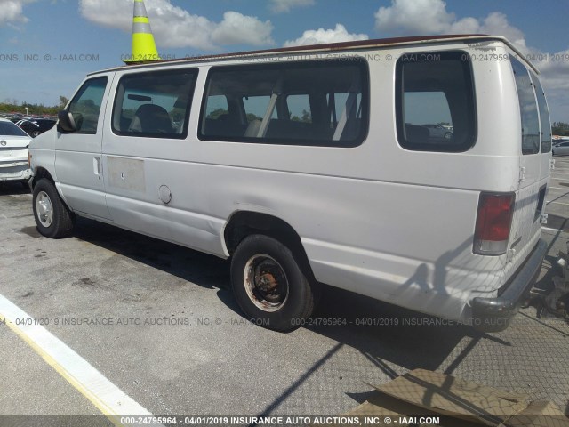 1FBSS31L7WHA80487 - 1998 FORD ECONOLINE E350 SUPER DUTY WHITE photo 3