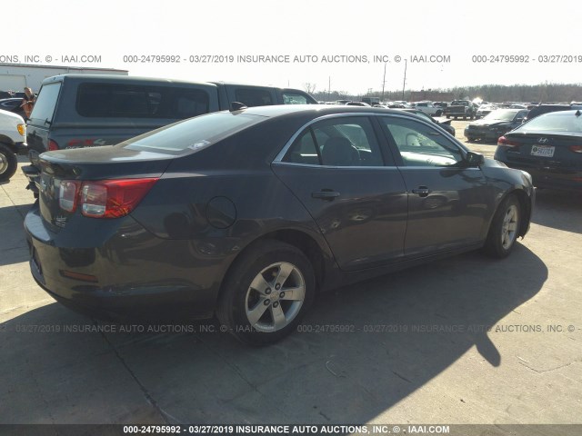 1G11B5SA4DF147953 - 2013 CHEVROLET MALIBU LS Dark Brown photo 4