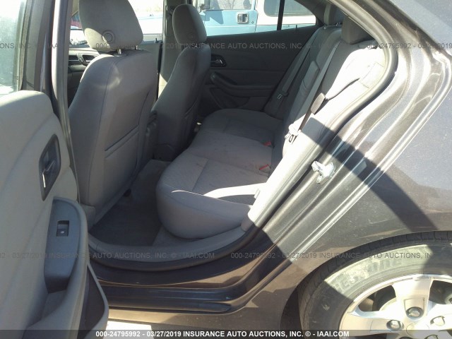 1G11B5SA4DF147953 - 2013 CHEVROLET MALIBU LS Dark Brown photo 8