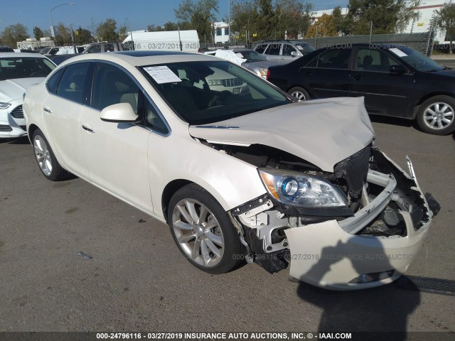 1G4PR5SK4D4114996 - 2013 BUICK VERANO CONVENIENCE WHITE photo 1