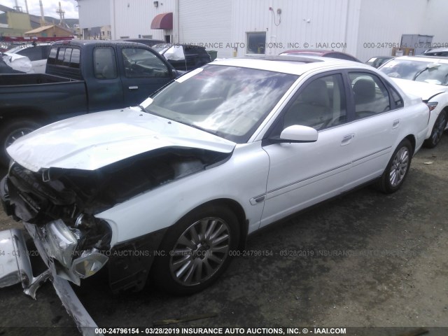 YV1TS91Z041340848 - 2004 VOLVO S80 T6/ELITE WHITE photo 2