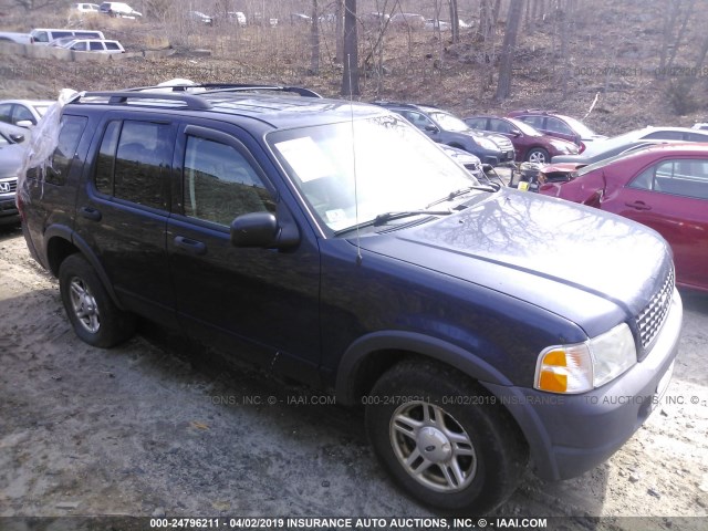 1FMZU72K93UC00872 - 2003 FORD EXPLORER XLS/XLS SPORT BLUE photo 1