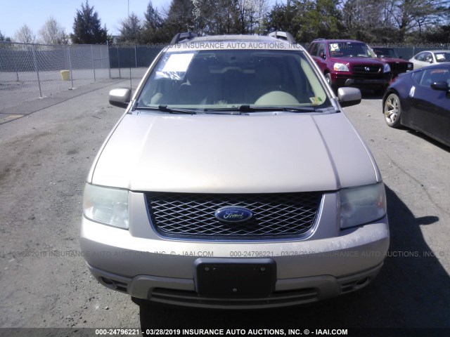 1FMDK06137GA10434 - 2007 FORD FREESTYLE LIMITED GOLD photo 6