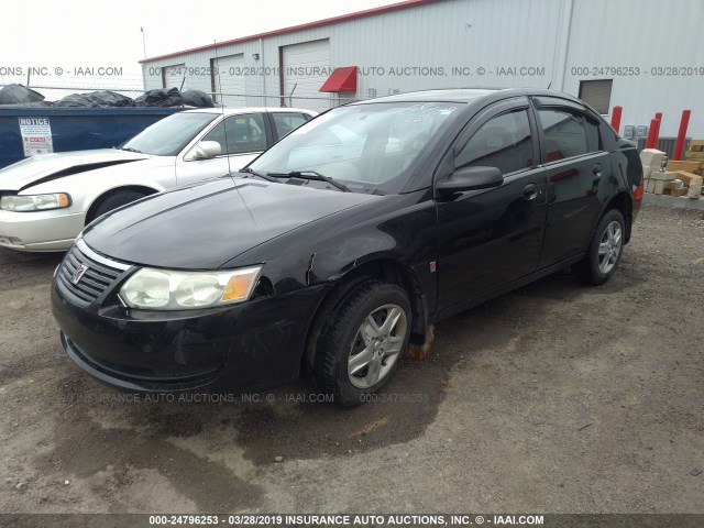 1G8AZ55F36Z142863 - 2006 SATURN ION LEVEL 2 黑色 照片 2