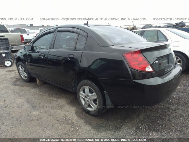 1G8AZ55F36Z142863 - 2006 SATURN ION LEVEL 2 黑色 照片 3