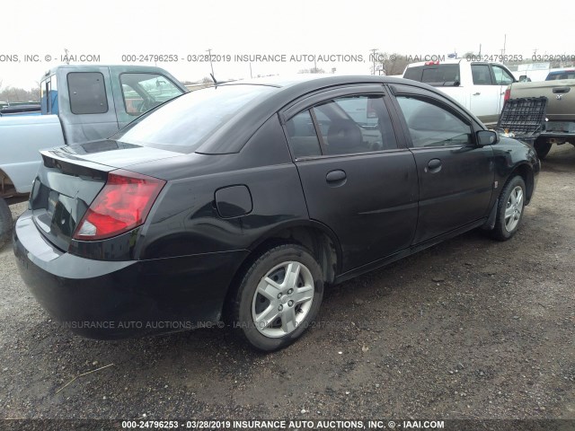 1G8AZ55F36Z142863 - 2006 SATURN ION LEVEL 2 黑色 照片 4