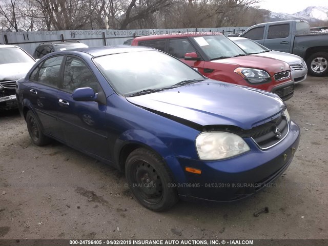 KL5JD56Z27K543401 - 2007 SUZUKI FORENZA CONVENIENCE/POPULAR BLUE photo 1