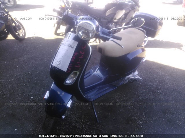 ZAPM448F365005466 - 2006 VESPA LX 150 BLUE photo 2