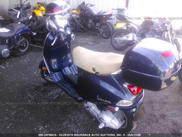 ZAPM448F365005466 - 2006 VESPA LX 150 BLUE photo 3