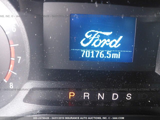 3FA6P0G75ER152295 - 2014 FORD FUSION S BLUE photo 7