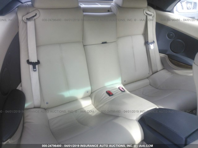 WBAEK73425B325586 - 2005 BMW 645 CI AUTOMATIC Сұр фото 8