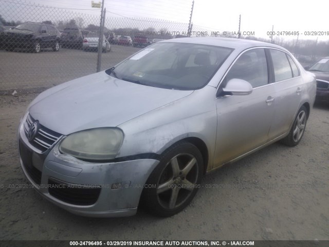 3VWRM71K58M047325 - 2008 VOLKSWAGEN JETTA SE/SEL SILVER photo 2